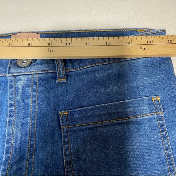 OTTOD'AME Flared Sailor Jeans Blue Size 28 - Picture 13 of 16